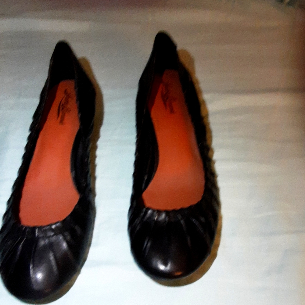 LUCKY BRAND FLAT WEDGE. Size 7m-7.5m  EUC